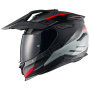 Casque Integrale Nexx Y.Travl Quest Black Red Mat