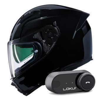 Integrale Nolan N60-6 Classico 301 + Kit Bluetooth Lokui K30