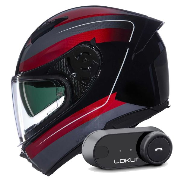 Integrale Nolan N60-6 Ermetico 345 + Kit Bluetooth Lokui K30