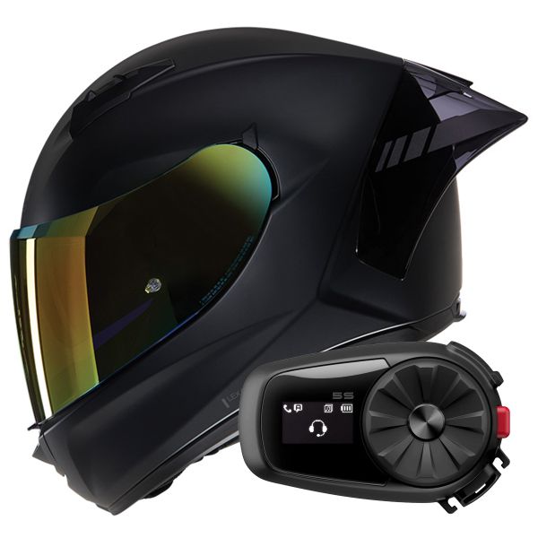 Integrale Nolan N60-6 Sport Irido 334 + Kit Bluetooth 5S Solo