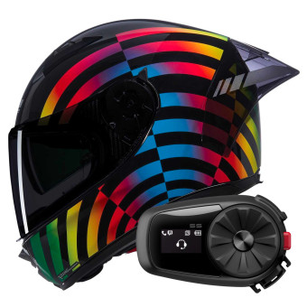 Integrale Nolan N60-6 Sport Policromo 343 + Kit Bluetooth 5S Solo