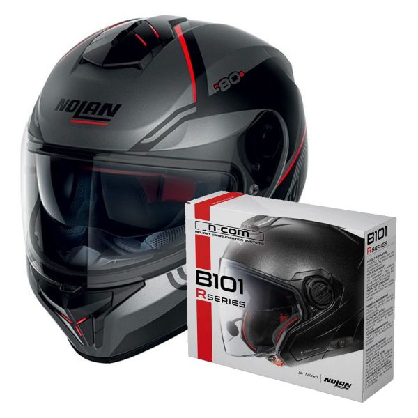 Integrale Nolan N80-8 Astute N-Com 24 + Kit Bluetooth B101R