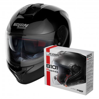Integrale Nolan N80-8 Classic N-Com Black 3 + Kit Bluetooth B101R
