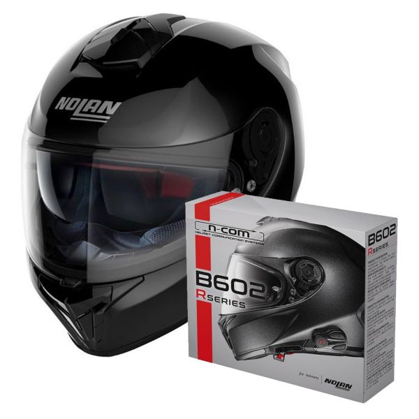 Integrale Nolan N80-8 Classic N-Com Black 3 + Kit Bluetooth B602R