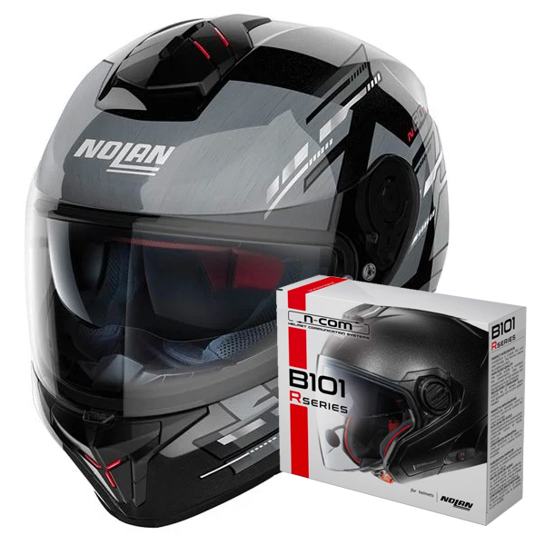 Integrale Nolan N80-8 Meteor N-Com 67 + Kit Bluetooth B101R