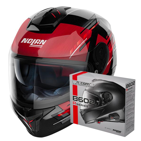 Integrale Nolan N80-8 Meteor N-Com 68 + Kit Bluetooth B602R