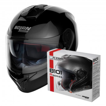 Integrale Nolan N80-8 Special N-Com Black 12 + Kit Bluetooth B101R