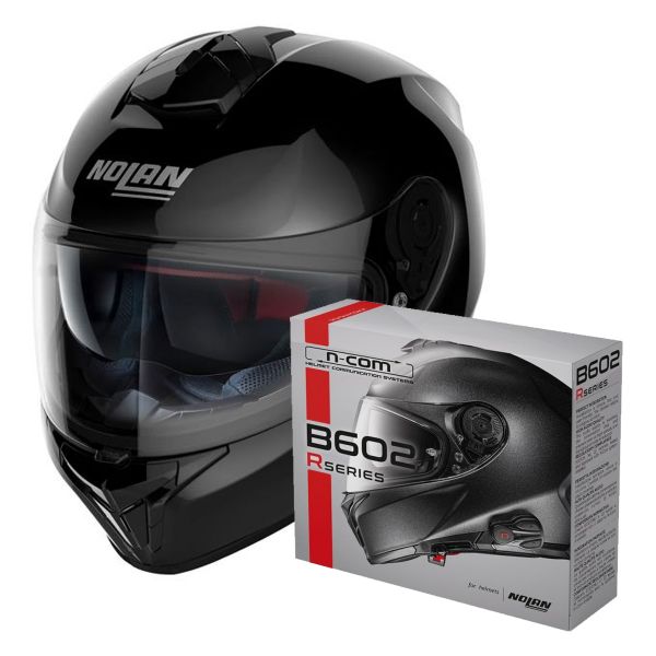 Integrale Nolan N80-8 Special N-Com Black 12 + Kit Bluetooth B602R