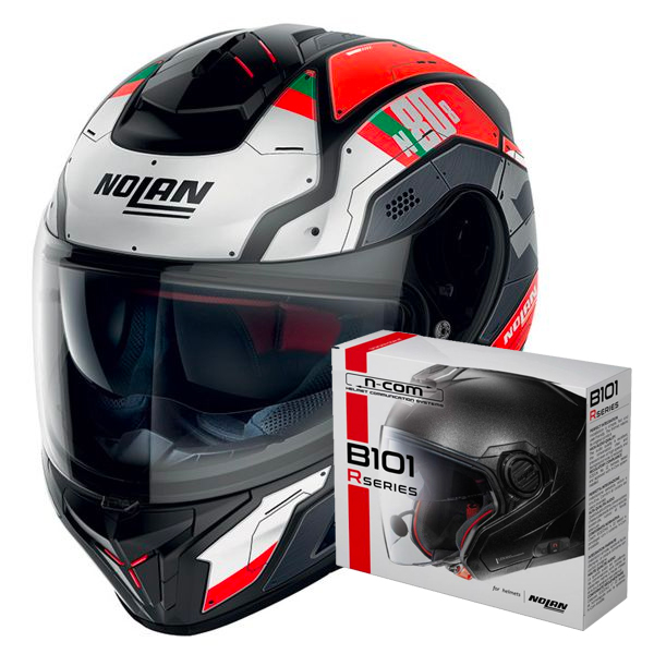 Integrale Nolan N80-8 Starscream N-Com 35 + Kit Bluetooth B101R