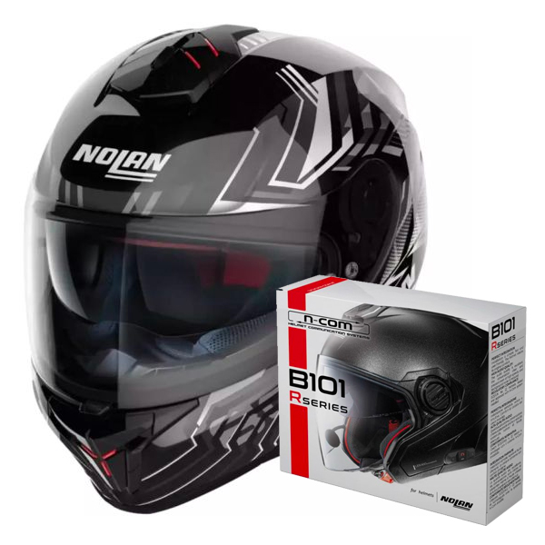 Integrale Nolan N80-8 Turbolence N-Com 77 + Kit Bluetooth B101R