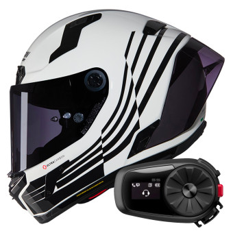 Integrale Nolan X-804 RS Ultra Carbon Ala 344 + Kit Bluetooth 5S Solo