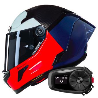 Integrale Nolan X-804 RS Ultra Carbon Blocco 348 + Kit Bluetooth 5S Solo