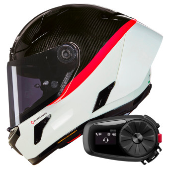 Integrale Nolan X-804 RS Ultra Carbon D.O.C. 346 + Kit Bluetooth 5S Solo