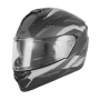 Casque Integrale NOX N304S Revo Mat Black Silver