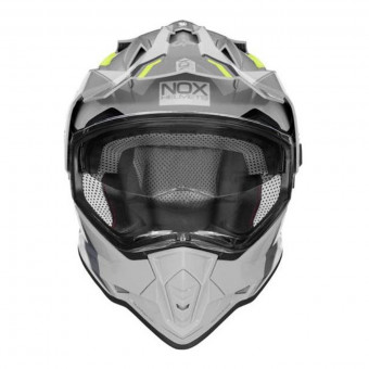 NOX N312 Block Grey Nardo Fluo Yellow