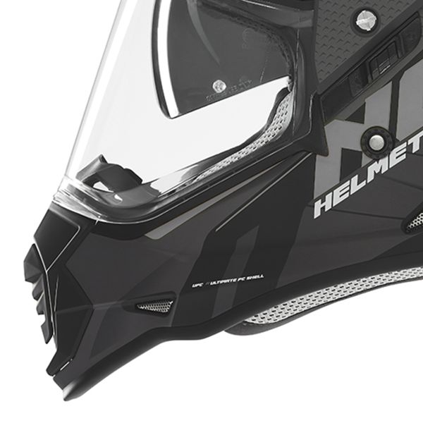 NOX N312 Vapor Matt Black Titanium