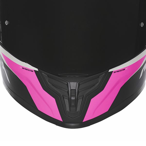NOX N401 Crower Matt Black Pink