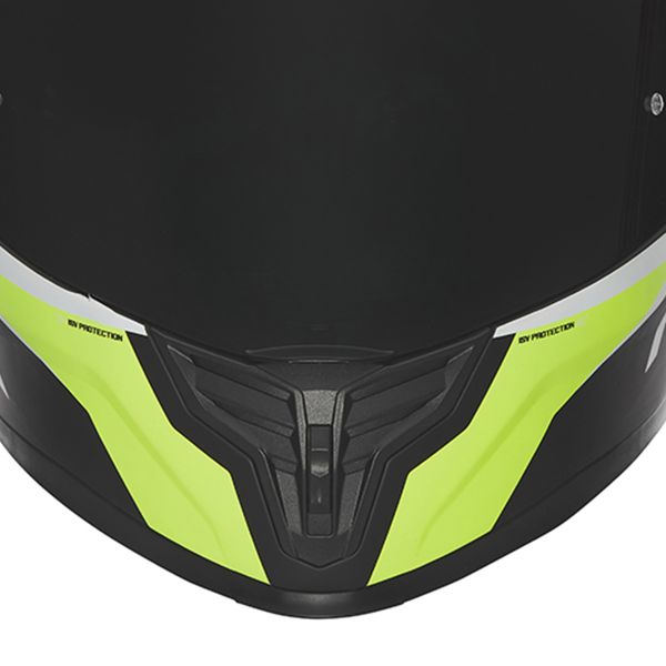 NOX N401 Crower Matt Black Yellow