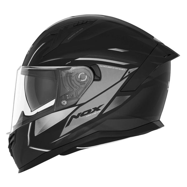 NOX N401 Xeno Matt Black Titanium + Kit Bluetooth 5S Solo