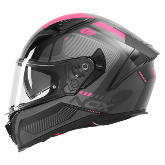 NOX N402 Mentor Black Pink Shiny