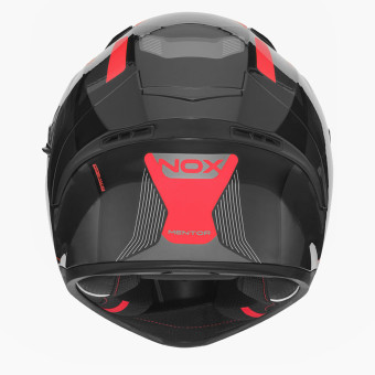 NOX N402 Mentor Black Red Shiny