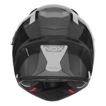 NOX N402 Mentor Black Silver Shiny