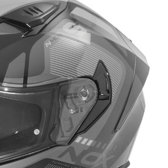 NOX N402 Mentor Black Silver Shiny