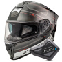 Casque Integrale Premier Evoluzione SP92 + Kit Bluetooth BT Mini
