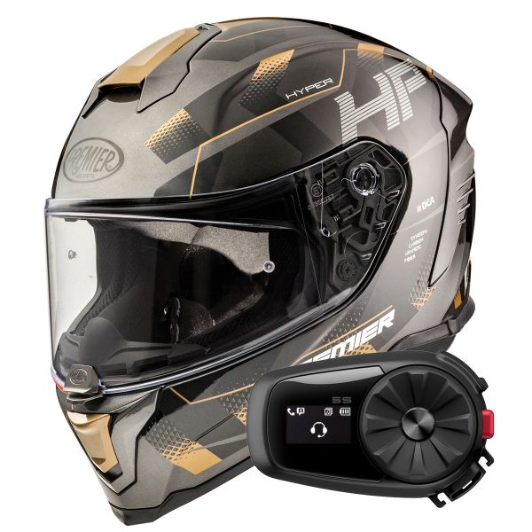 Integrale Premier Hyper HP19 + Kit Bluetooth 5S Solo Integrale Premier Hyper HP19 + Kit Bluetooth 5S Solo