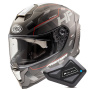 Casque Integrale Premier Hyper HP92BM + Kit Bluetooth BT Mini