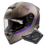 Casque Integrale Premier Hyper RS18BM + Kit Bluetooth BT Mini