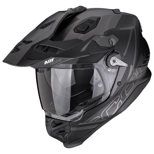 Integrale Scorpion ADF 9000 Air Summit Matt Black Silver