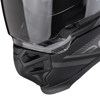 Scorpion ADF 9000 Air Summit Matt Black Silver