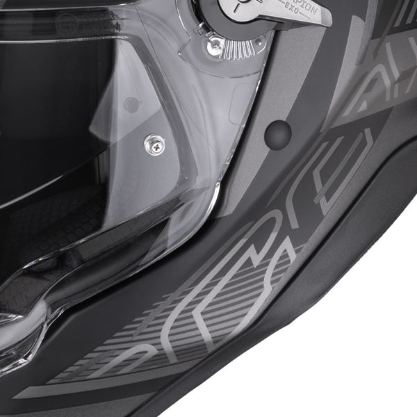Scorpion ADF 9000 Air Summit Matt Black Silver