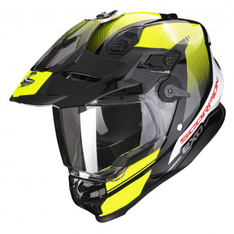 Scorpion ADF 9000 Air Trail Black Neon Yellow + Kit Bluetooth 5S