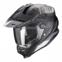 Casque Integrale Scorpion ADF 9000 Air Desert Matt Black Silver