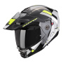 Casque Modulare Apribile Scorpion ADX-2 Galane Grey Black Neon Yellow