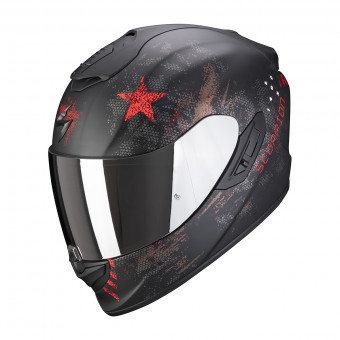 Casque Integrale Scorpion Exo 1400 Air Asio Matt Black Red Casque Integrale Scorpion Exo 1400 Air Asio Matt Black Red