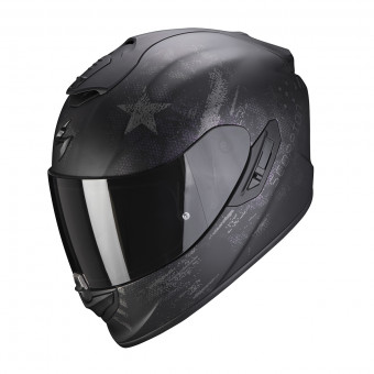 Casque Integrale Scorpion Exo 1400 Air Asio Matt Black Silver Casque Integrale Scorpion Exo 1400 Air Asio Matt Black Silver