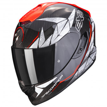 Integrale Scorpion Exo 1400 Air Carbon Air Aranea Black Red Fluo