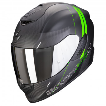 Integrale Scorpion Exo 1400 Air Carbon Air Drik Matt Black Green