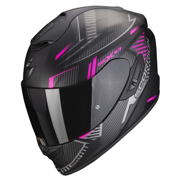 Integrale Scorpion Exo 1400 Evo Air Shell Matt Black Pink