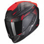 Casque Integrale Scorpion Exo 1400 Evo Air Shell Matt Black Red