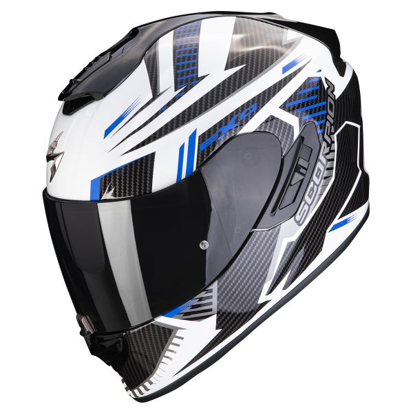 Integrale Scorpion Exo 1400 Evo Air Shell White Blue