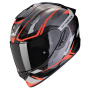 Casque Integrale Scorpion Exo 1400 Evo II Air Accord Grey Red