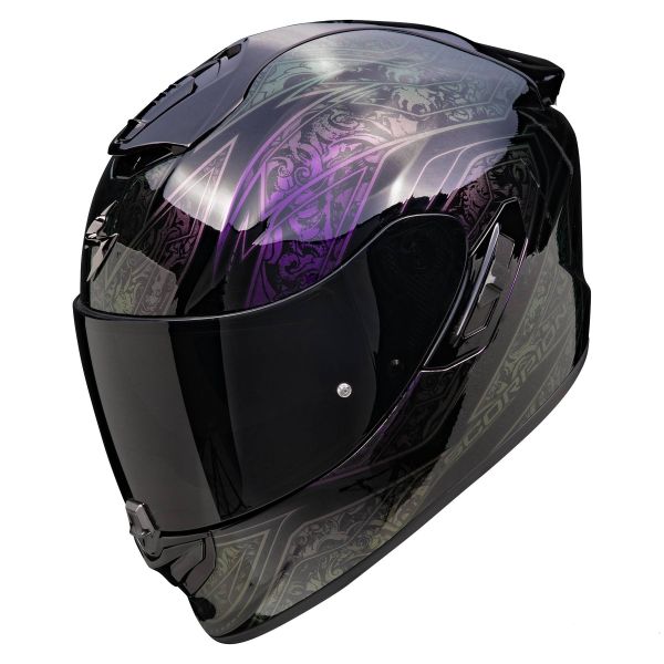 Scorpion Exo 1400 Evo II Air Fantasy Cameleon + Kit bluetooth Exo-Com Link-1C