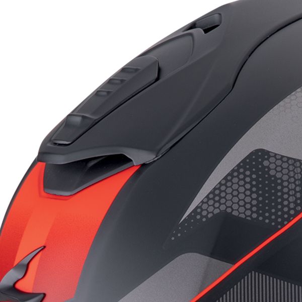 Scorpion Exo 1400 Evo II Air Intensio Matt Black Red + Kit bluetooth 5R Lite