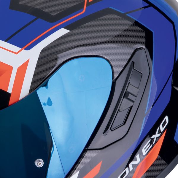 Scorpion Exo 1400 Evo II Air Linart Nero Blu Rosso