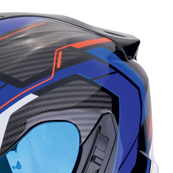 Scorpion Exo 1400 Evo II Air Linart Nero Blu Rosso