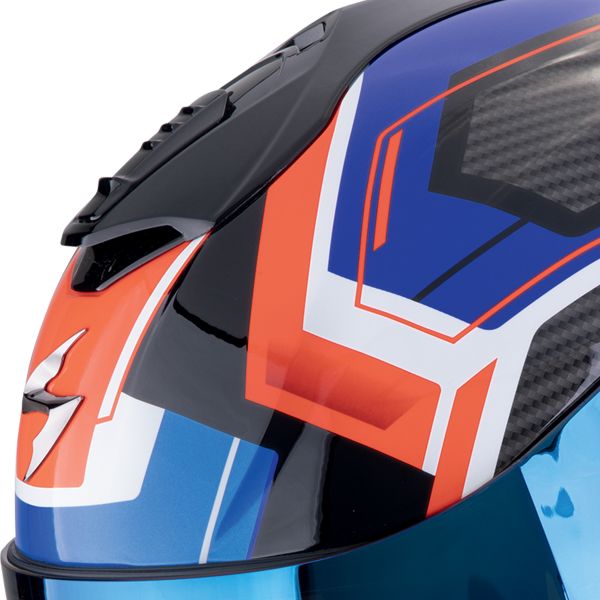 Scorpion Exo 1400 Evo II Air Linart Nero Blu Rosso
